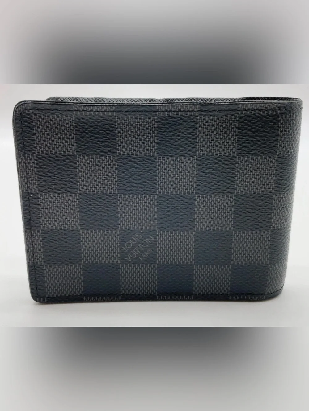 Auth Louis Vuitton Damier Graphite Portefeville Multiple Wallet